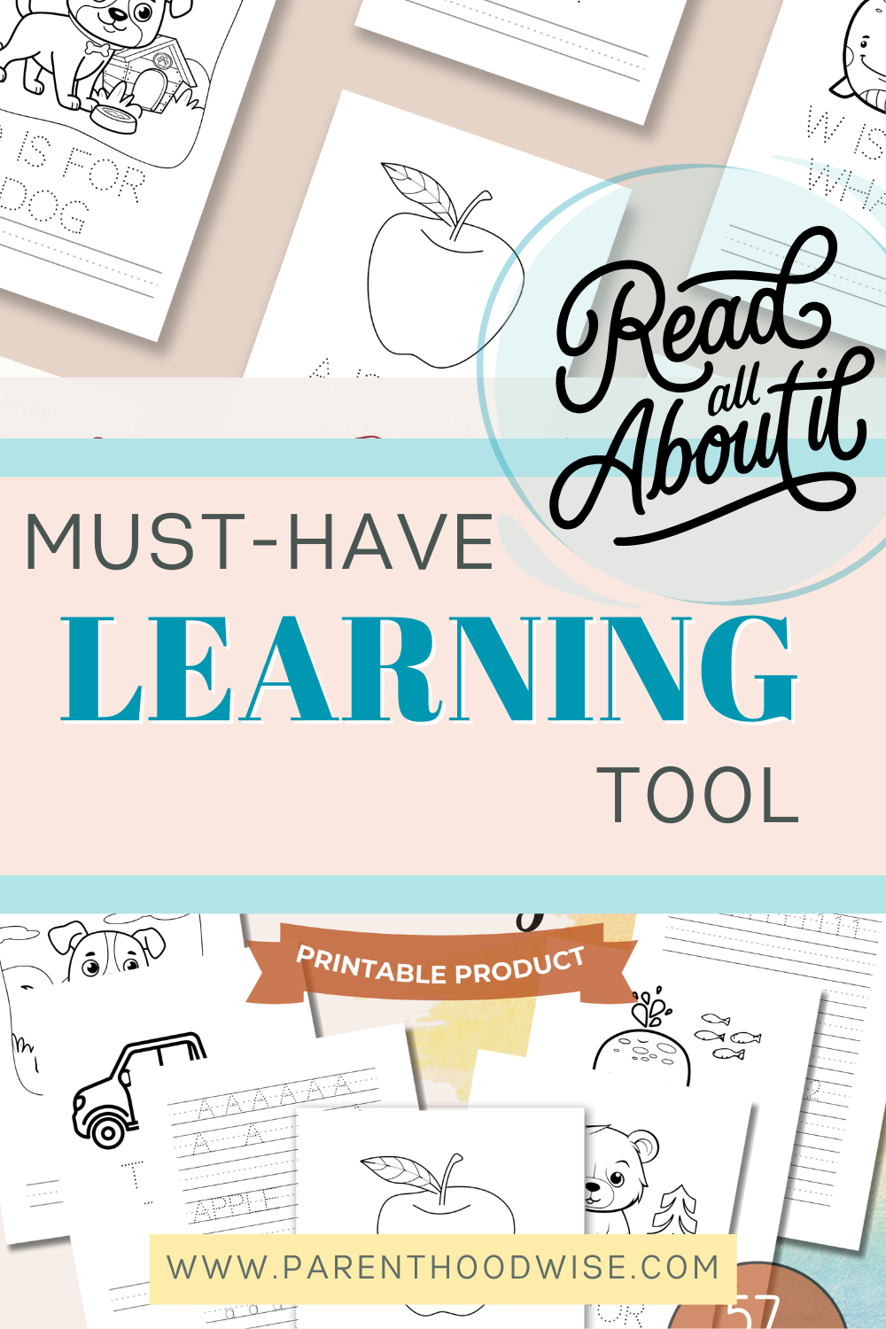 A Must-Have Learning Tool: Our $2 Alphabet & Number Tracing Workbook for Kids Ages 3–5